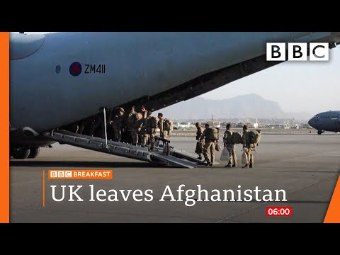 Afghanistan: Final UK troops leave Kabul @BBC News live ðŸ”´ BBC