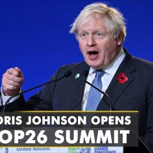 'COP26 a minute to midnight moment,' says UK PM Boris Johnson at Glasgow climate summit