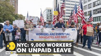 New York: 9,000 city workers on unpaid leave as vaccine mandate takes effect | Mayor Bill de Blasio