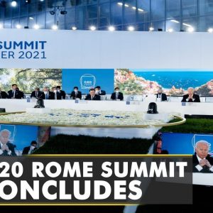 G20 Rome summit concludes with commitment to address multiple global challenges | World English News
